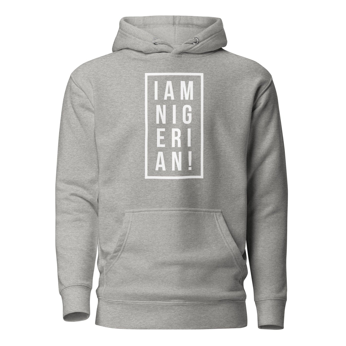 Thick Heavy Weight Unisex Hoodie - I am Nigerian