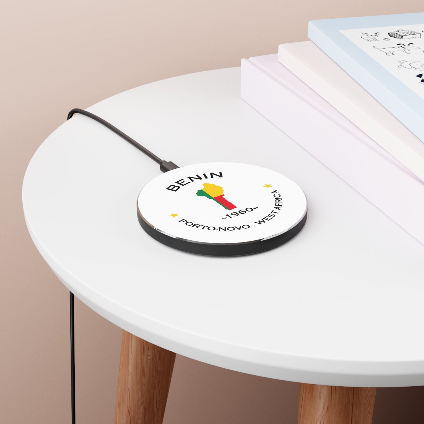 Benin Wireless Charger- Iphone and Android phones