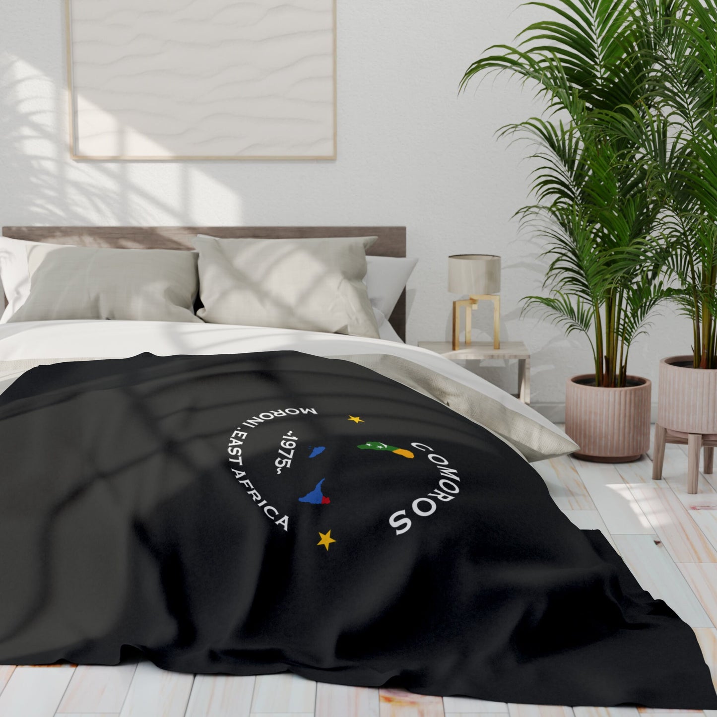 Comoros Premium Fleece blanket
