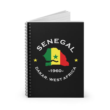 Senegalese Spiral Notebook