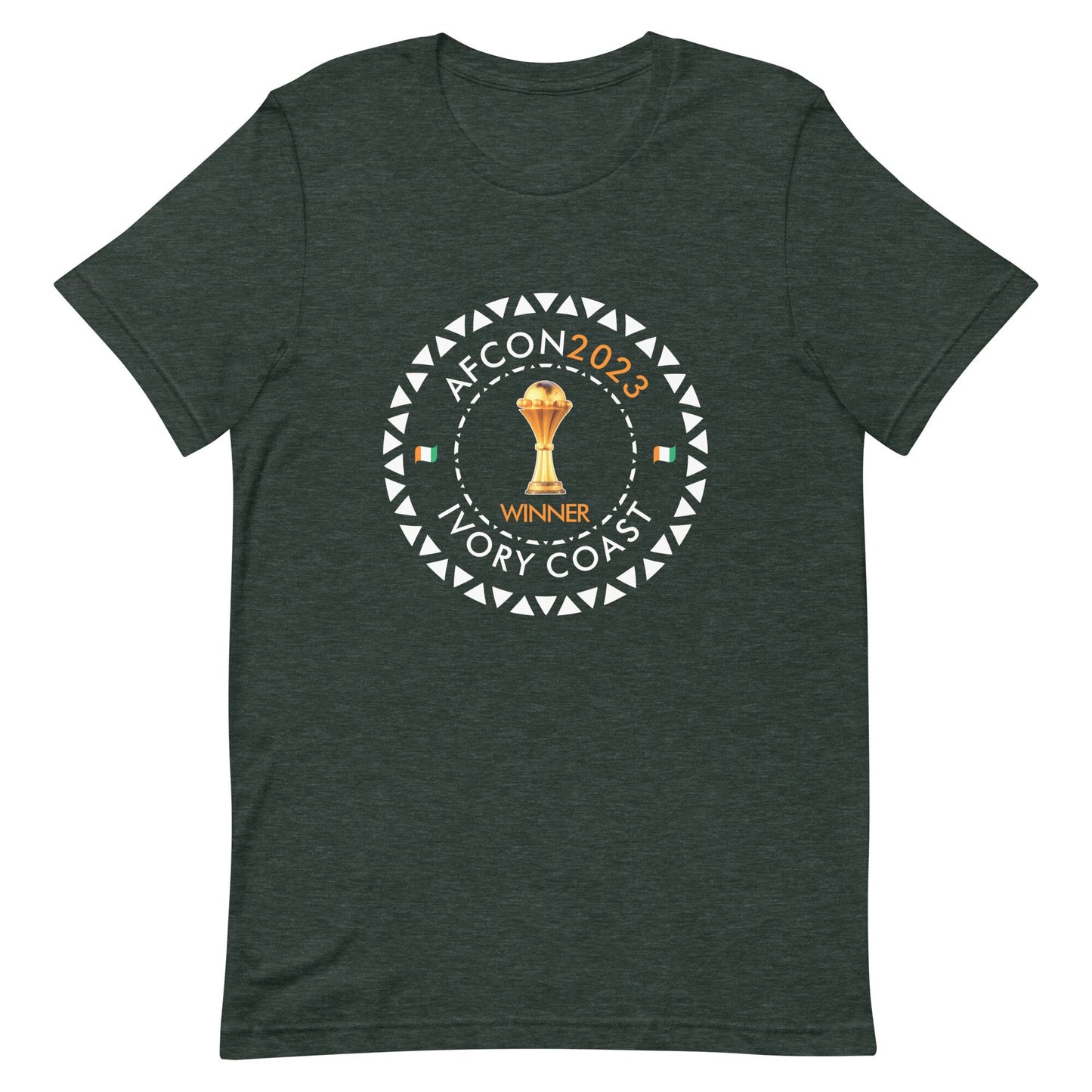 AFCON 2023 WINNER- Ivory Coast Unisex t-shirt