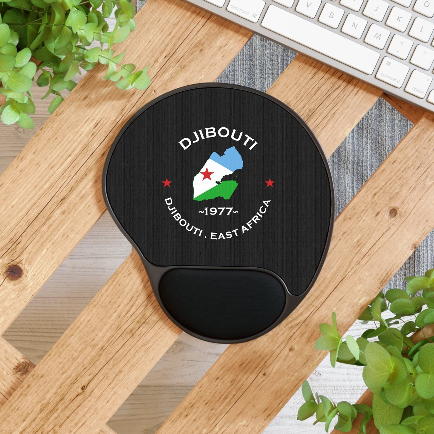 Djibouti Ergonomic Mouse Pad