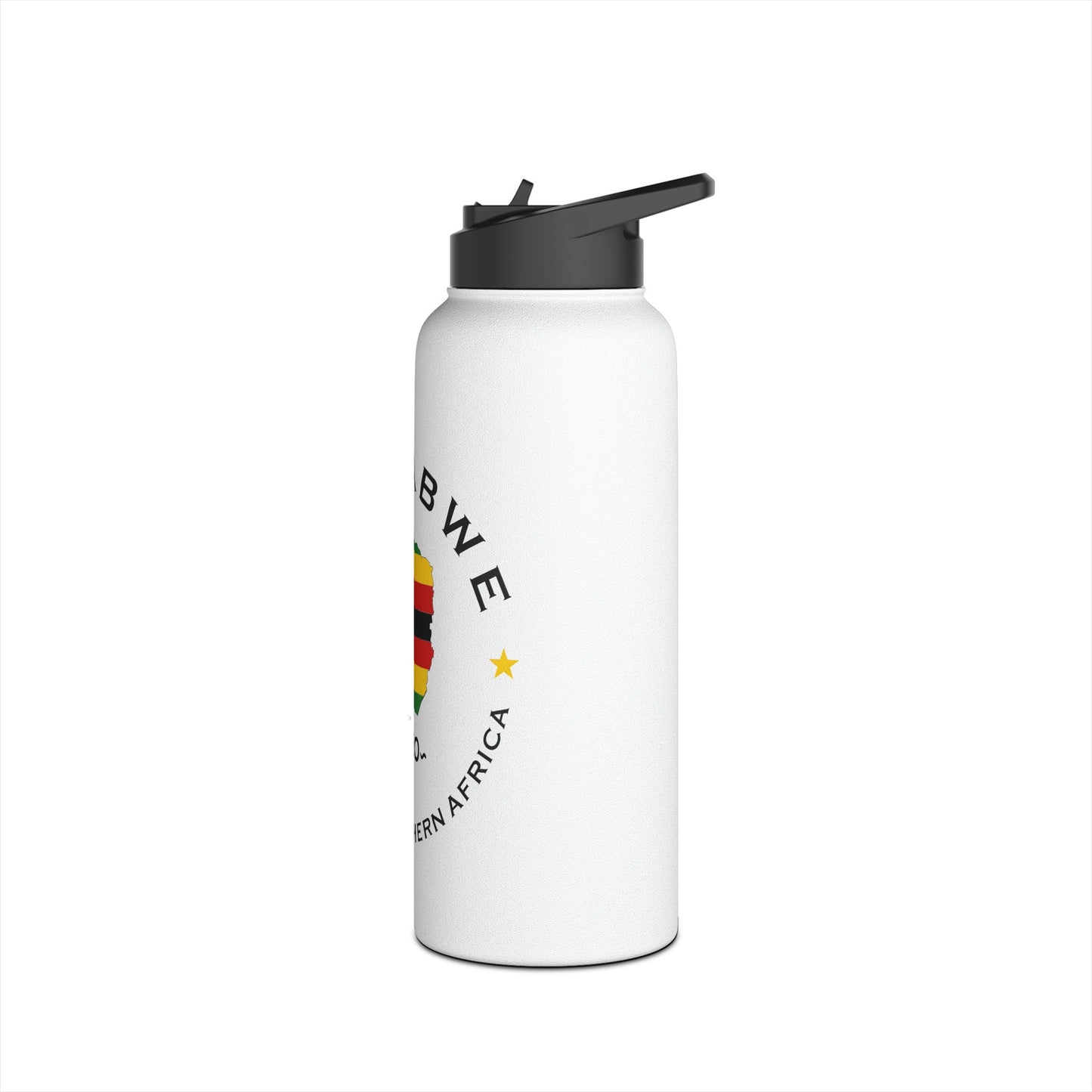 Zimbabwe Stainless Steel Water Bottle.
