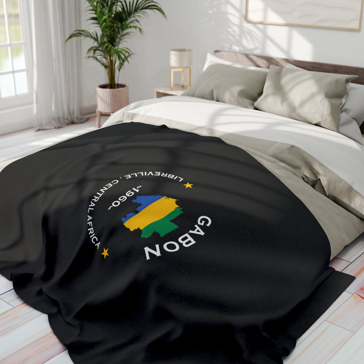 Gabon Premium Fleece blanket