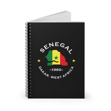 Senegal Spiral Notebook