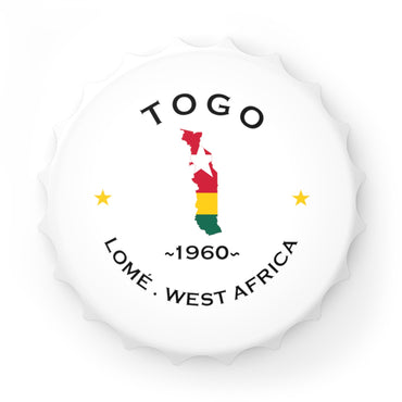 Togolese Bottle Opener and Fridge Magnet