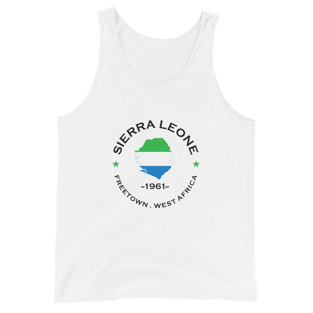 Sierra Leone Unisex Tank Top