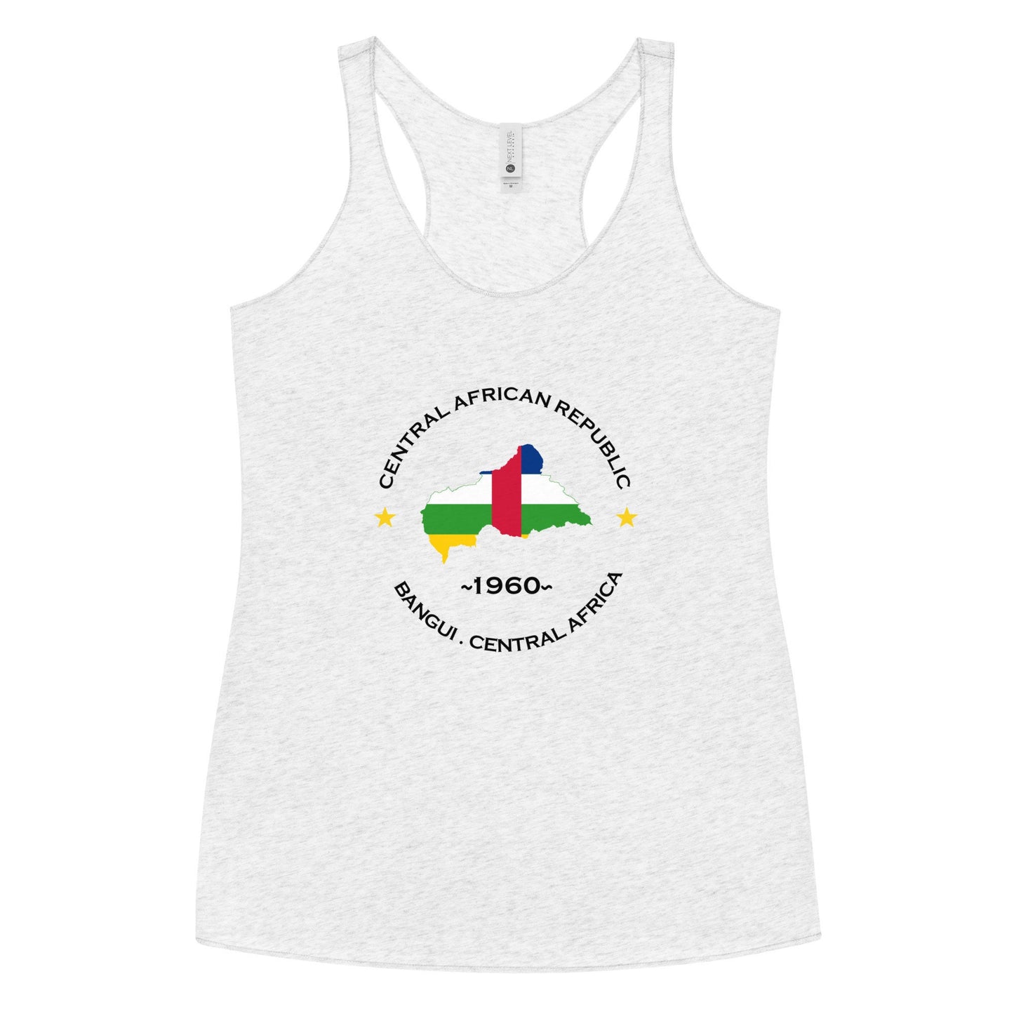 Central African Republic Women's Racerback Tank
