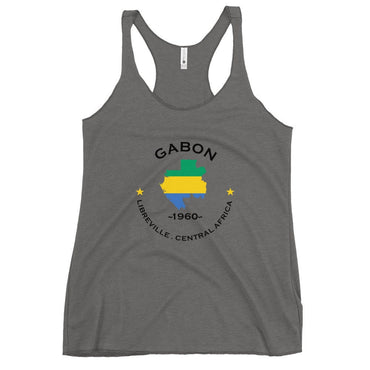 Gabonese Women's Racerback Tank