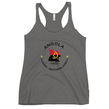 Angolan Women's Racerback Tank
