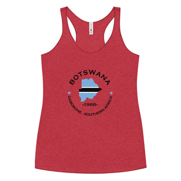 Botswana Women's Racerback Tank
