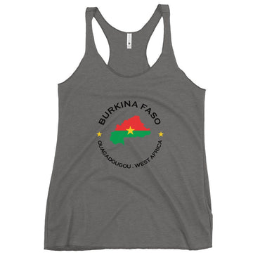 Burkina Faso Women's Racerback Tank