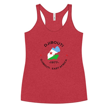 Djibouti Women's Racerback Tank