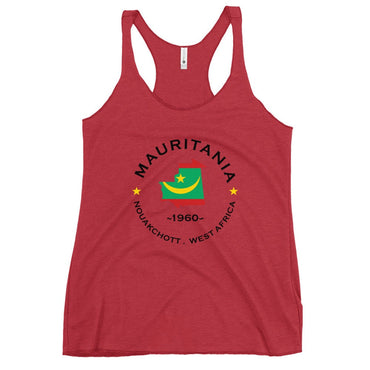 Mauritania Women's Racerback Tank