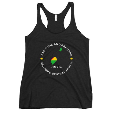 São Tomé and Príncipe Women's Racerback Tank