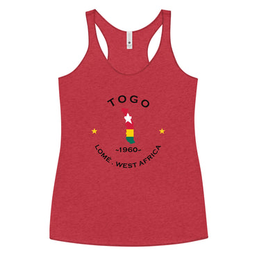 Togolese Women's Racerback Tank