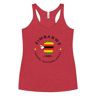 Zimbabwean Women's Racerback Tank
