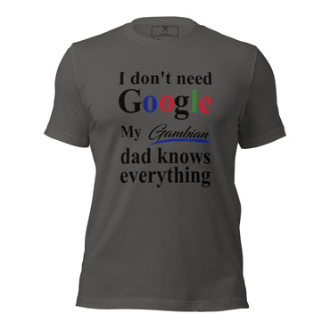 Gambian Dad Tshirt, Funny Dad tshirt, African Dad Tshirt, Father's Day Tshirt, Couples Tshirt, African Couple.