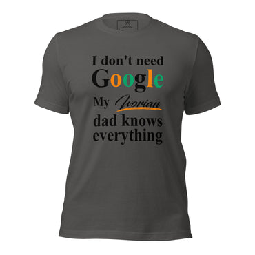Ivorian Dad Tshirt, Funny Dad tshirt, African Dad Tshirt, Father's Day Tshirt, Couples Tshirt, African Couple.