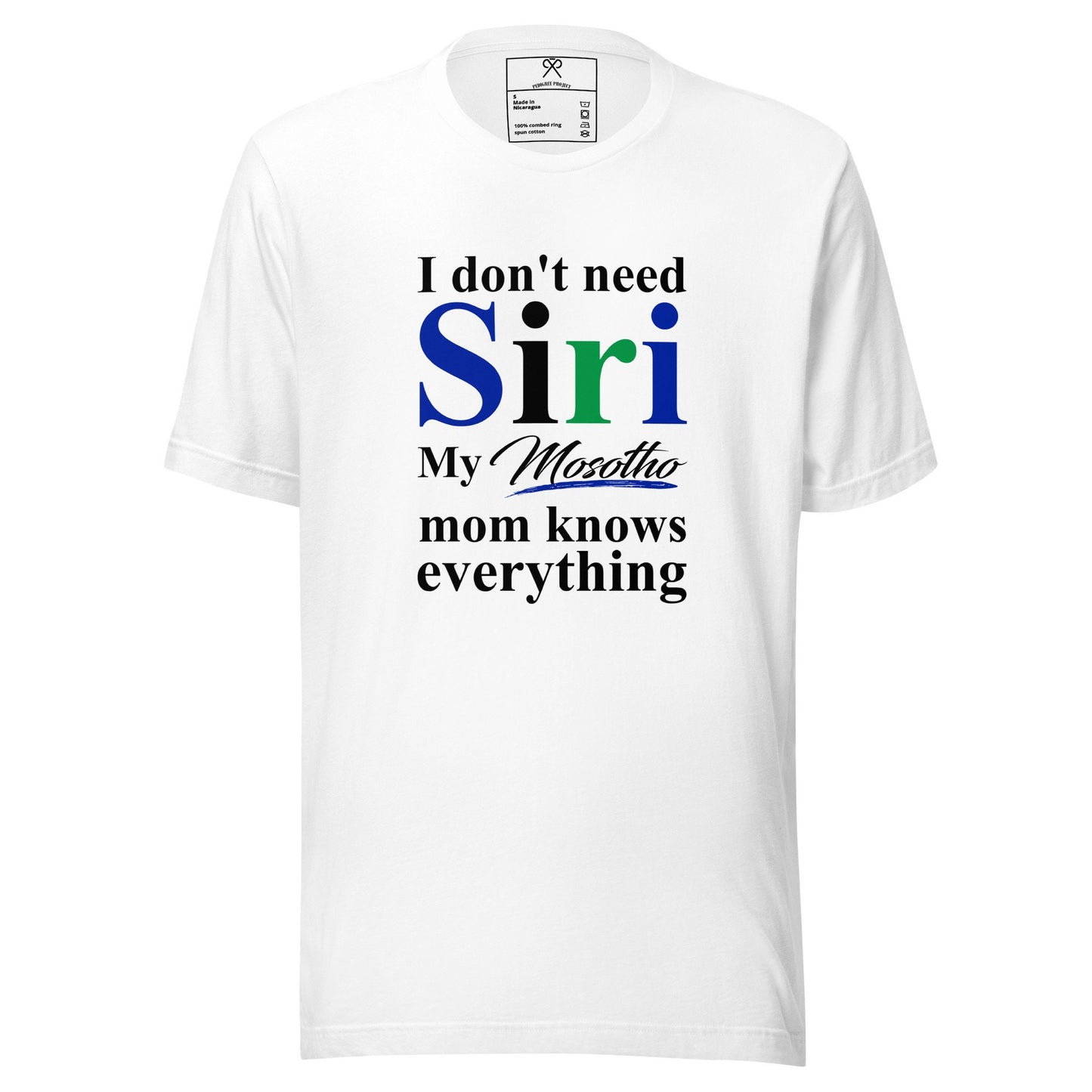 Lesotho Mom Tshirt, Funny Mom tshirt, African Mom Tshirt, Mother's Day Tshirt, Couples Tshirt, African Couple.