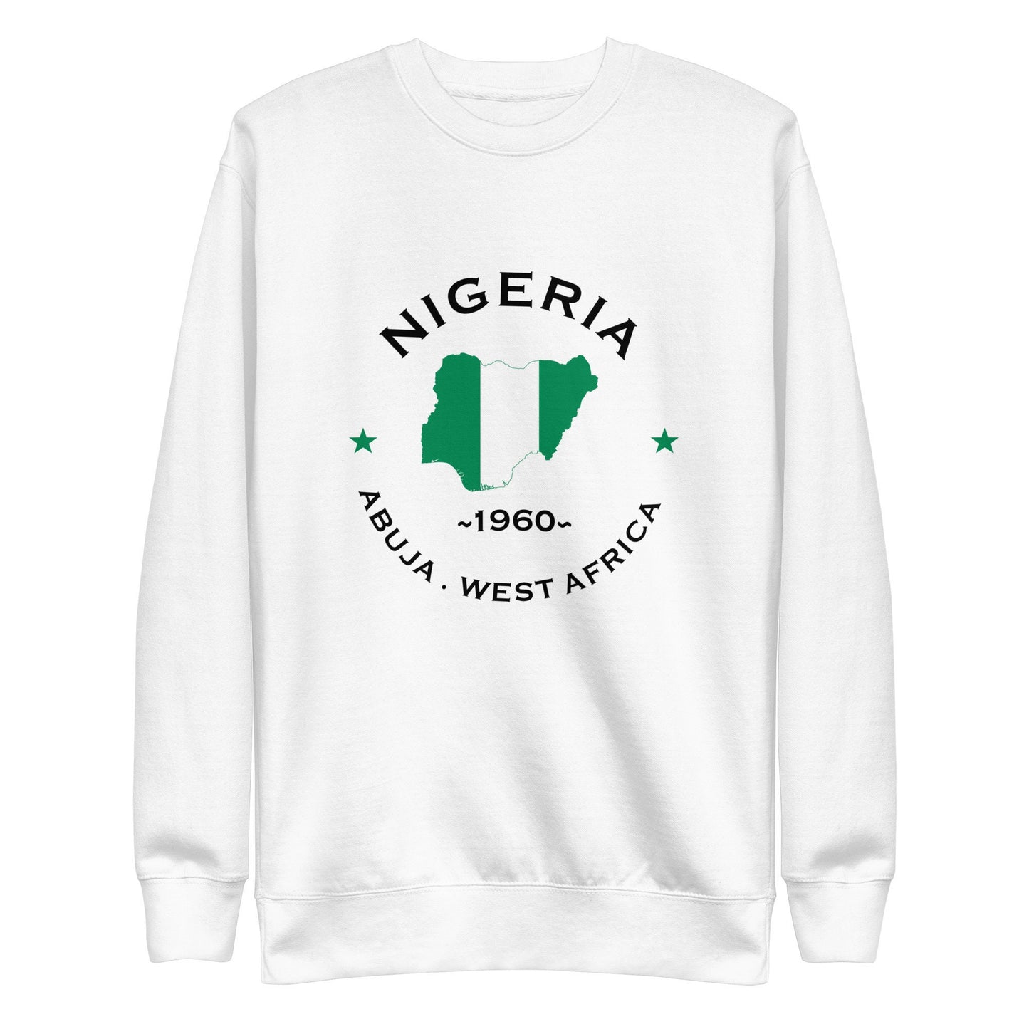 Nigerian Unisex Premium Sweatshirt,African Tshirt,Africans in Diaspora,African American,African Couples,African Families,Gifts for Africans