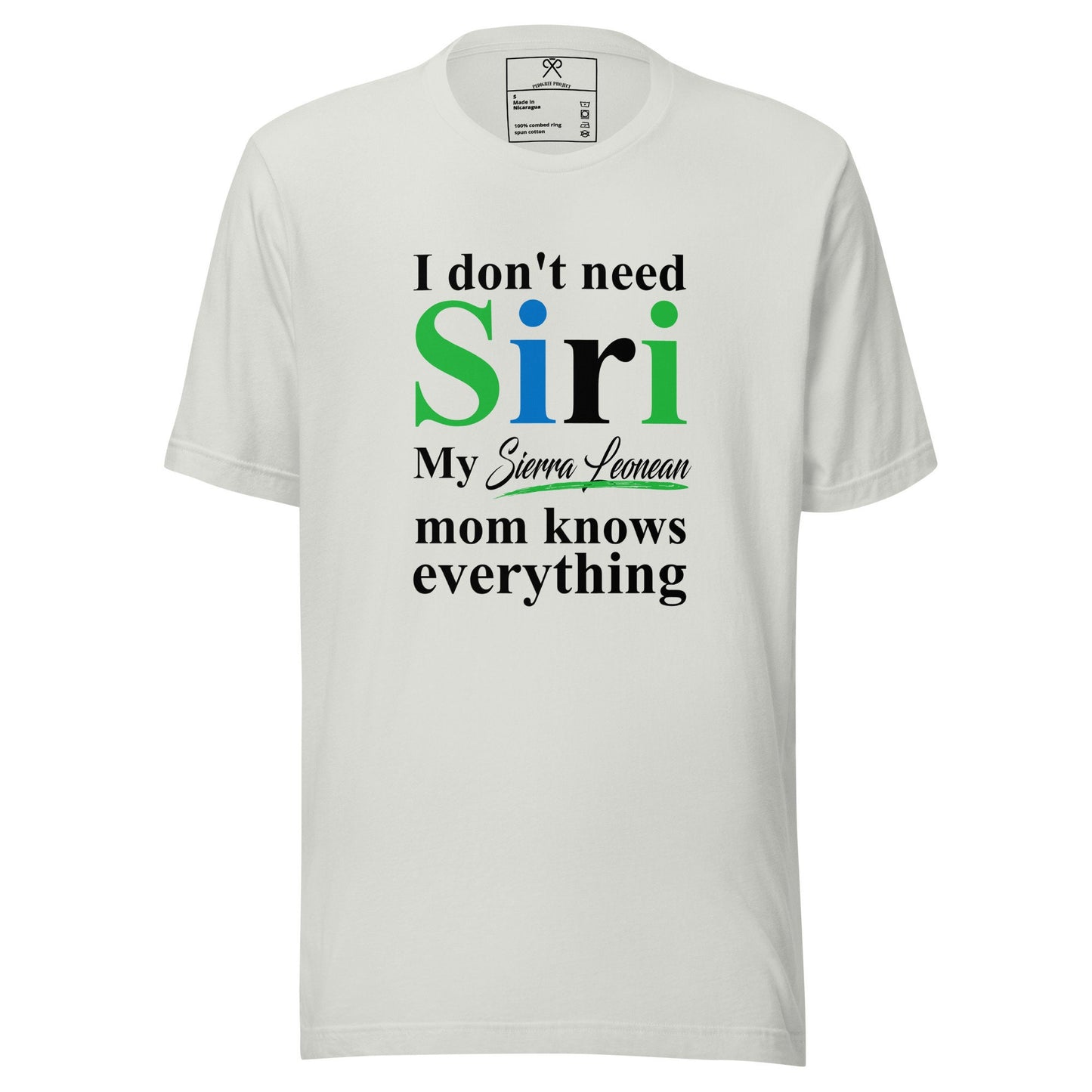 Sierra Leone Mom Tshirt, Funny Mom tshirt, African Mom Tshirt, Mother's Day Tshirt, Couples Tshirt, African Couple.