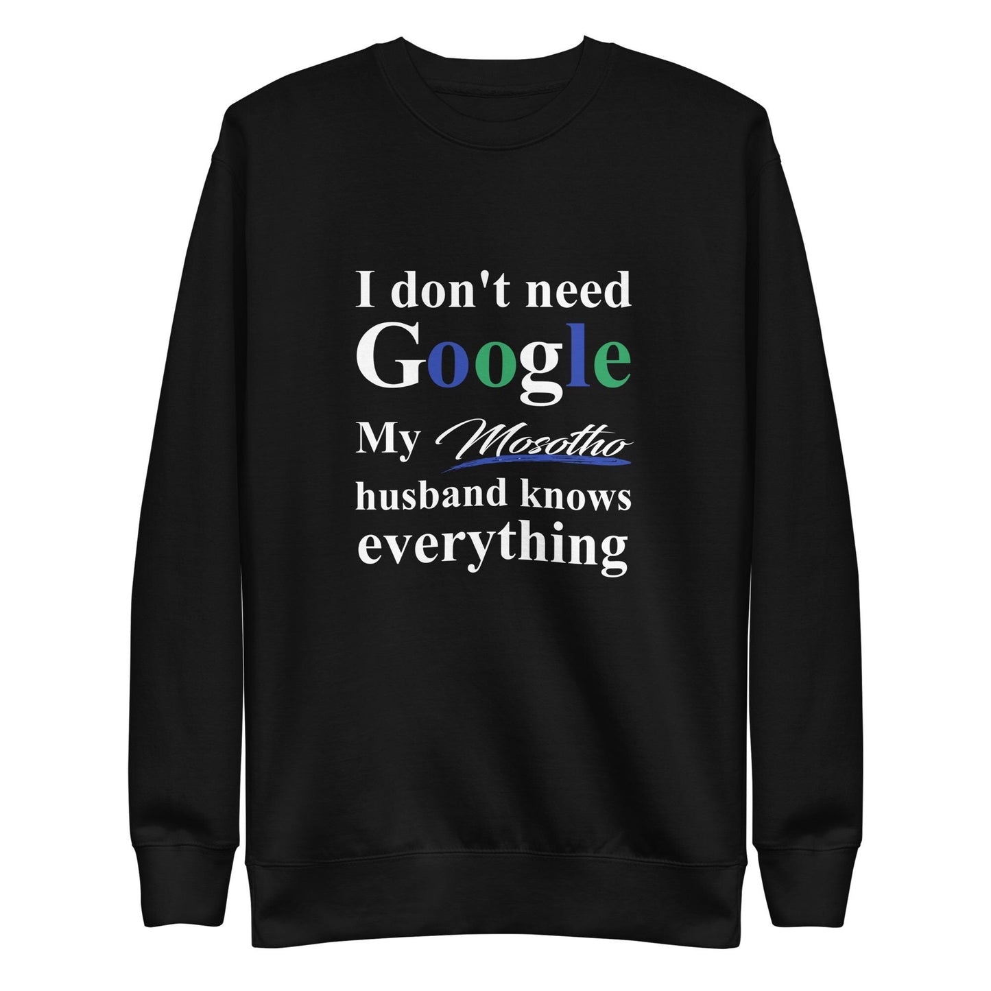 Lesotho Funny Husband Premium Sweatshirt