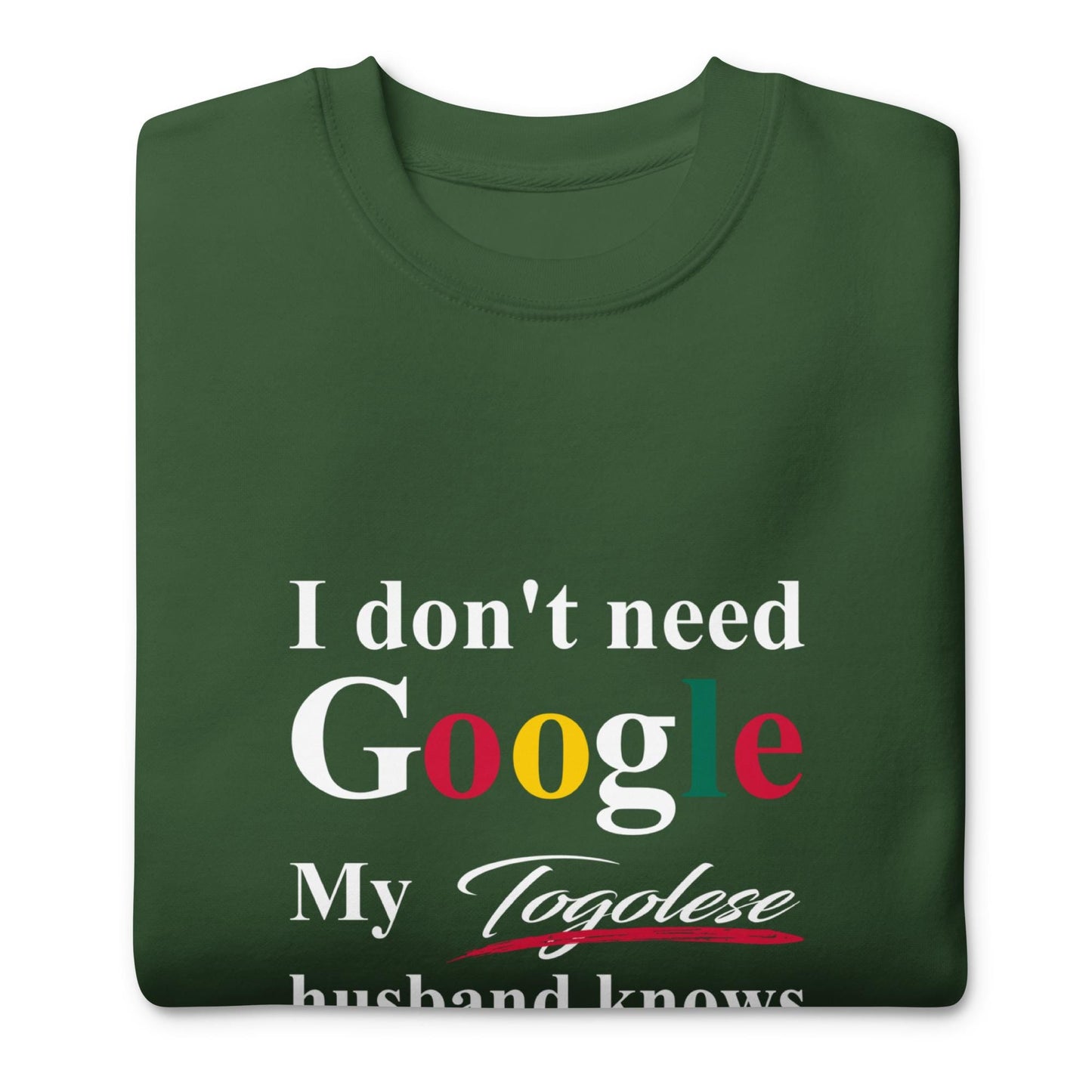 Togolese Funny Husband Premium Sweatshirt