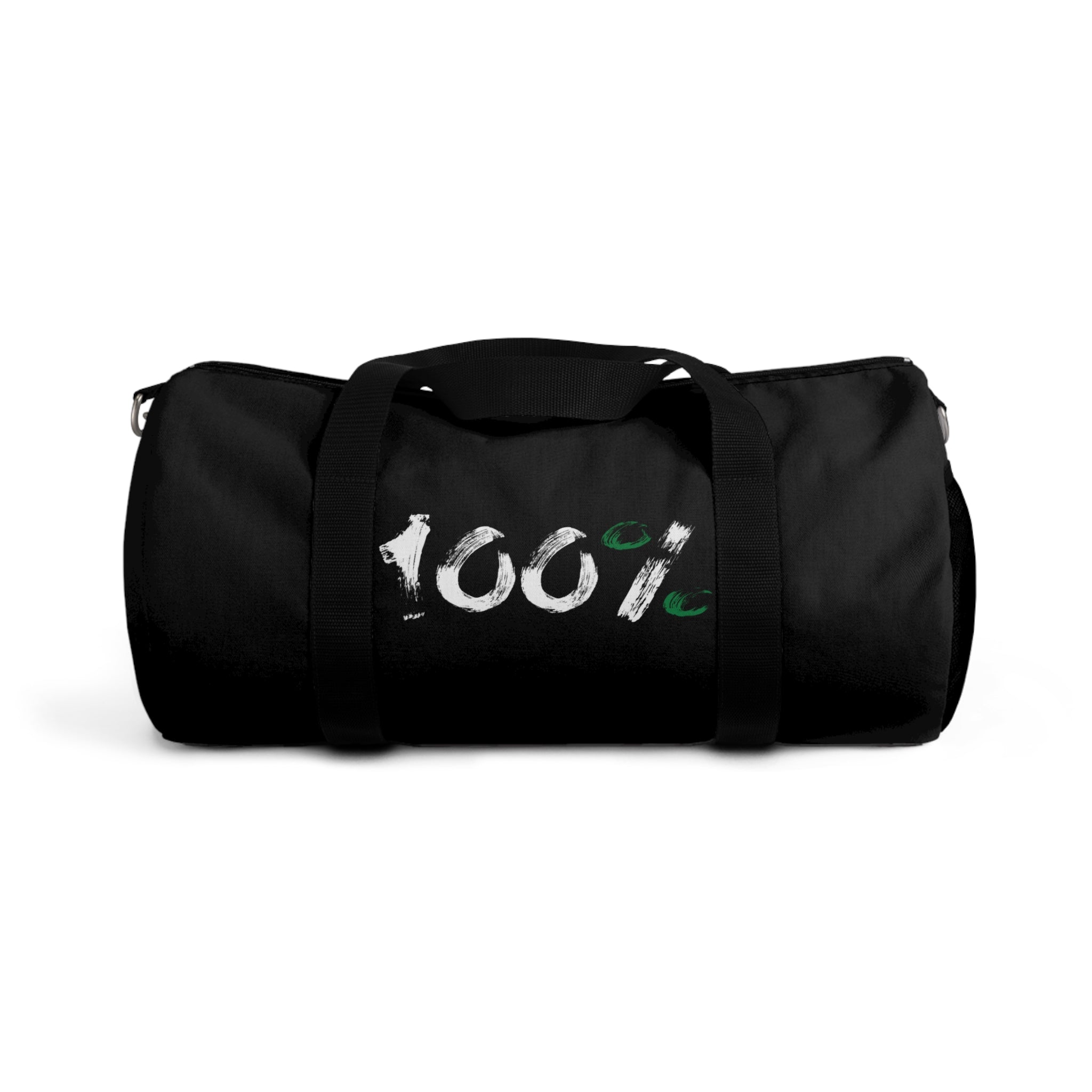 Nigerian Inspired 100% Naija  Medium Duffel Bag