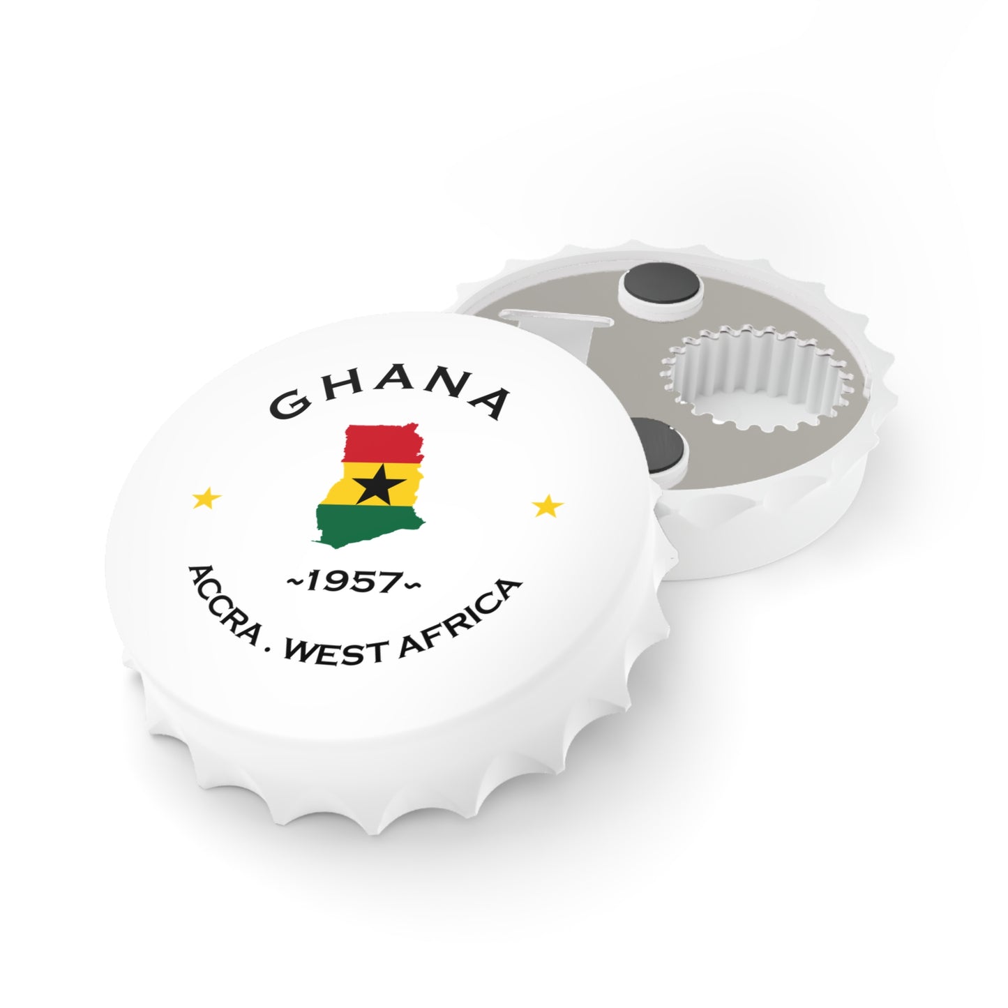 Ghanaian Inspired Bottle Opener, Ghana weddings, Ghana Parties, Ghana Gifts, Ghana Souvenirs, African Graduation, African Fridge Magnet.