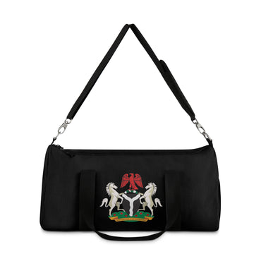 Nigerian Coat of Arms Medium Duffel Bag