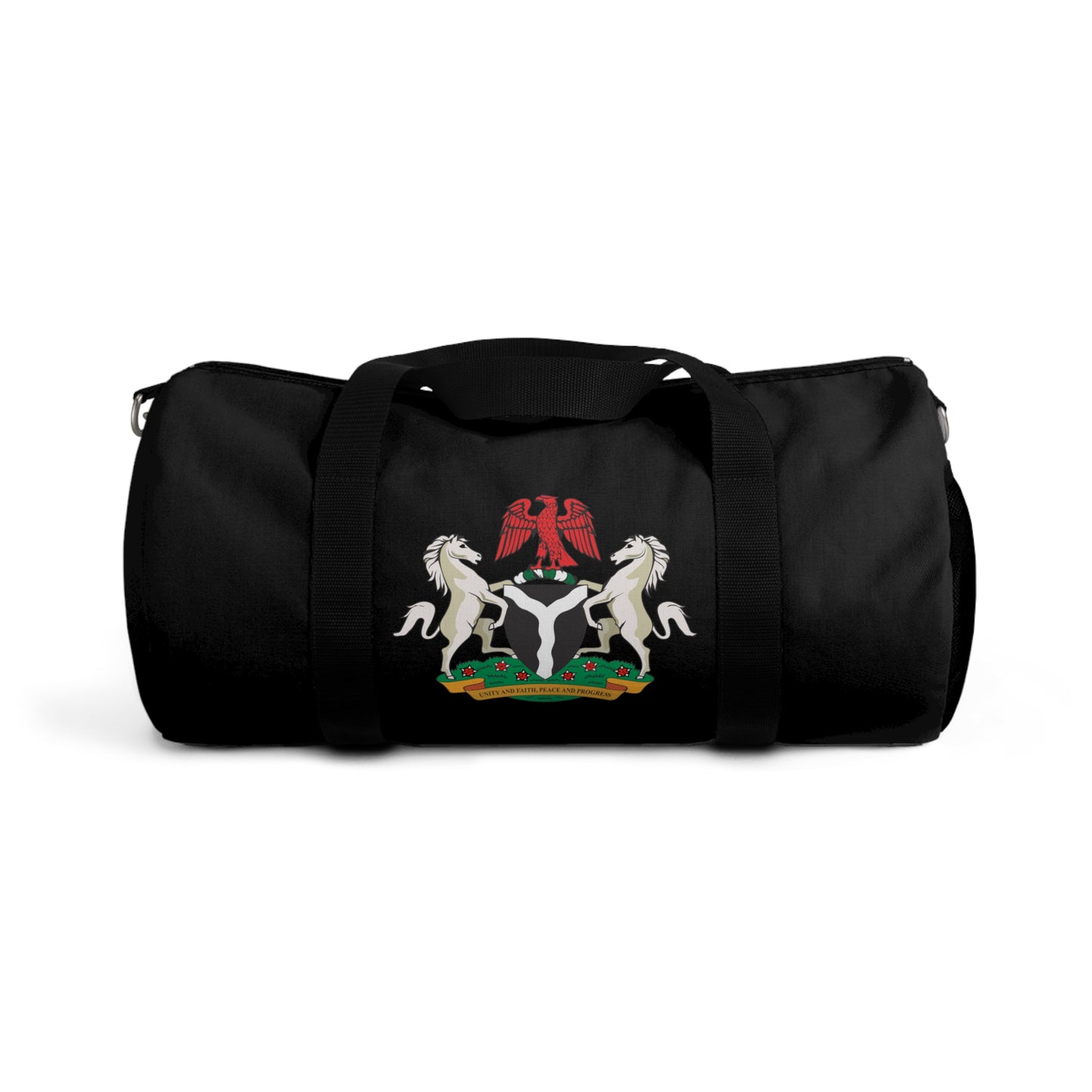 Nigerian Coat of Arms Medium Duffel Bag