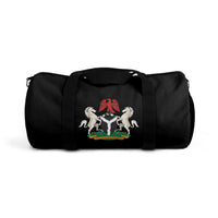Nigerian Coat of Arms Medium Duffel Bag