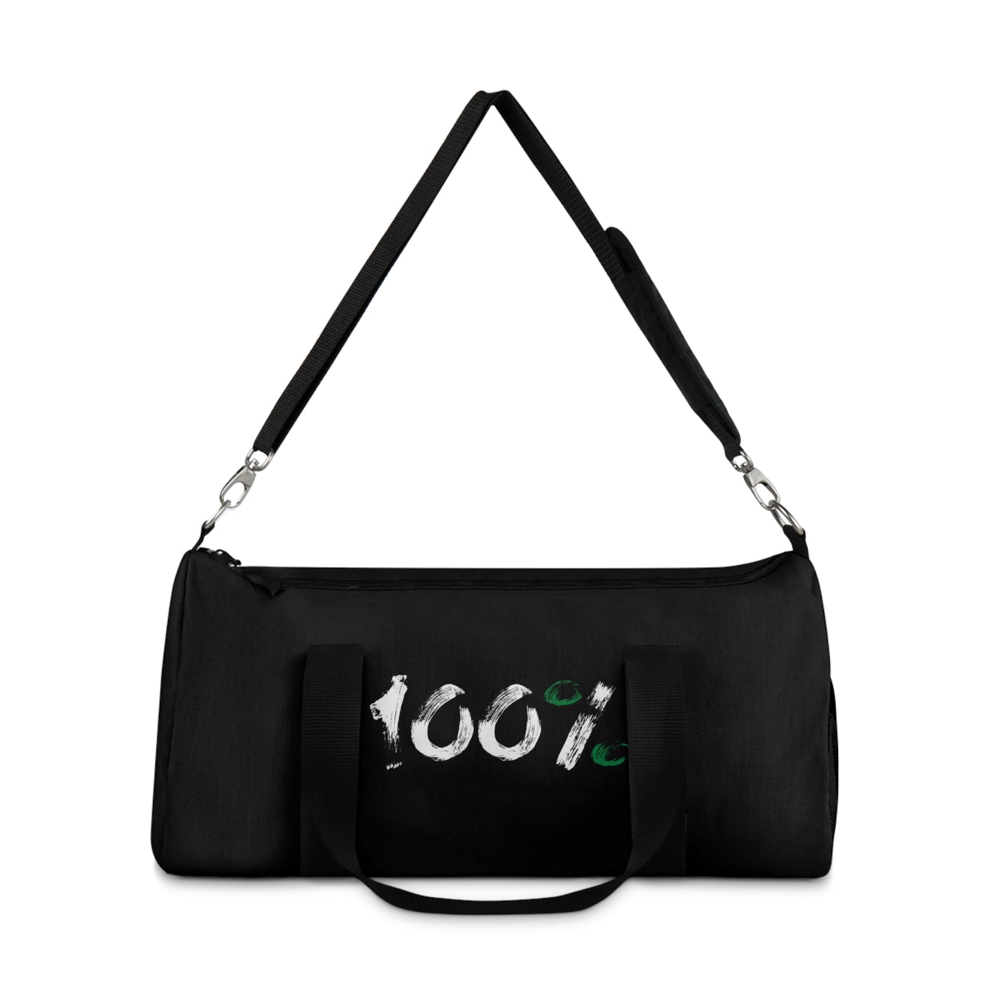 Nigerian Inspired 100% Naija  Medium Duffel Bag