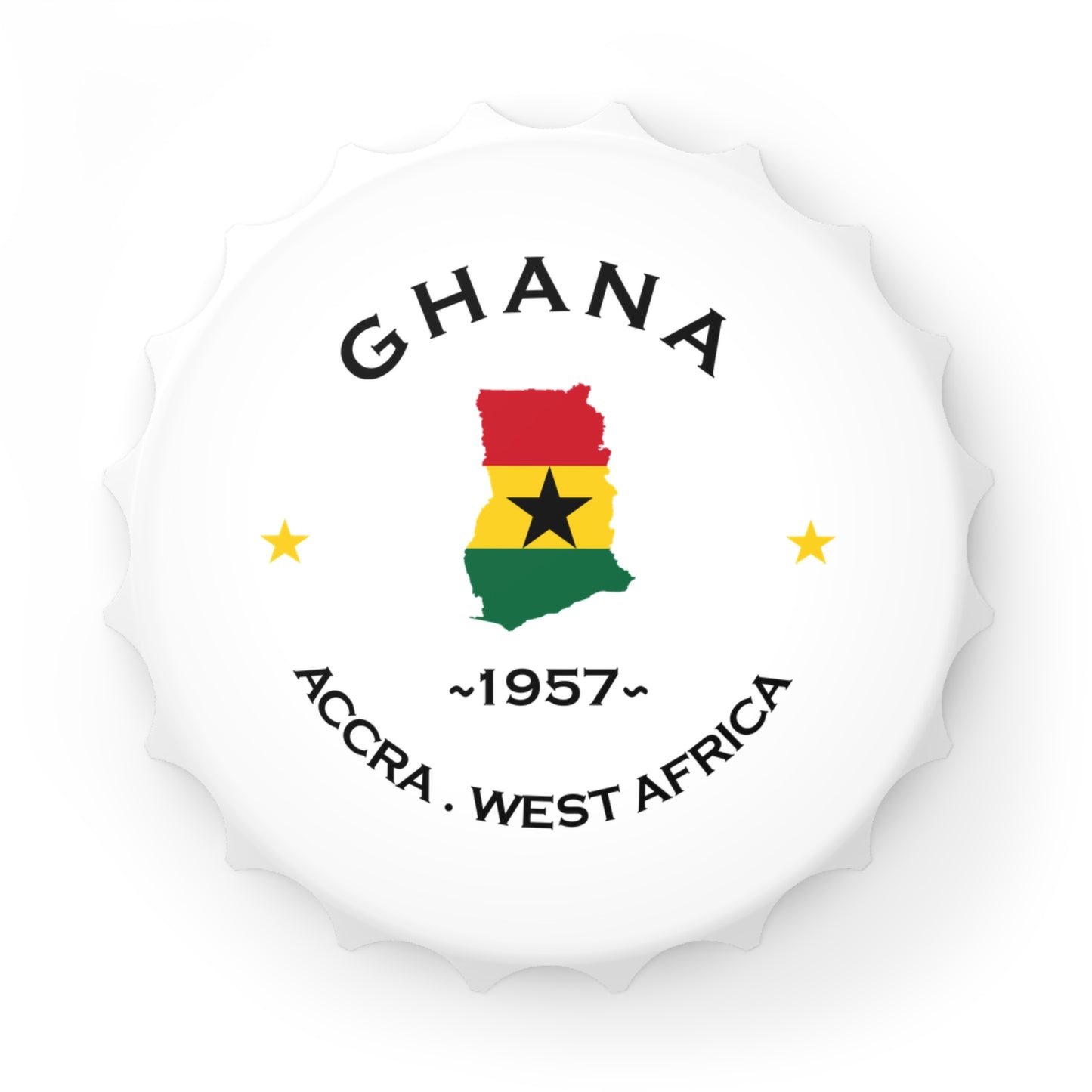 Ghanaian Inspired Bottle Opener, Ghana weddings, Ghana Parties, Ghana Gifts, Ghana Souvenirs, African Graduation, African Fridge Magnet.
