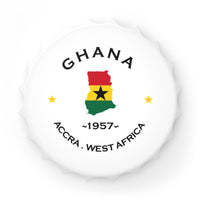 Ghanaian Inspired Bottle Opener, Ghana weddings, Ghana Parties, Ghana Gifts, Ghana Souvenirs, African Graduation, African Fridge Magnet.