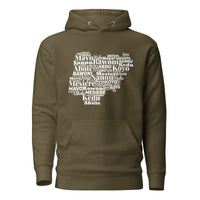 Heavy weight Nigerian States - Unisex Hoodie