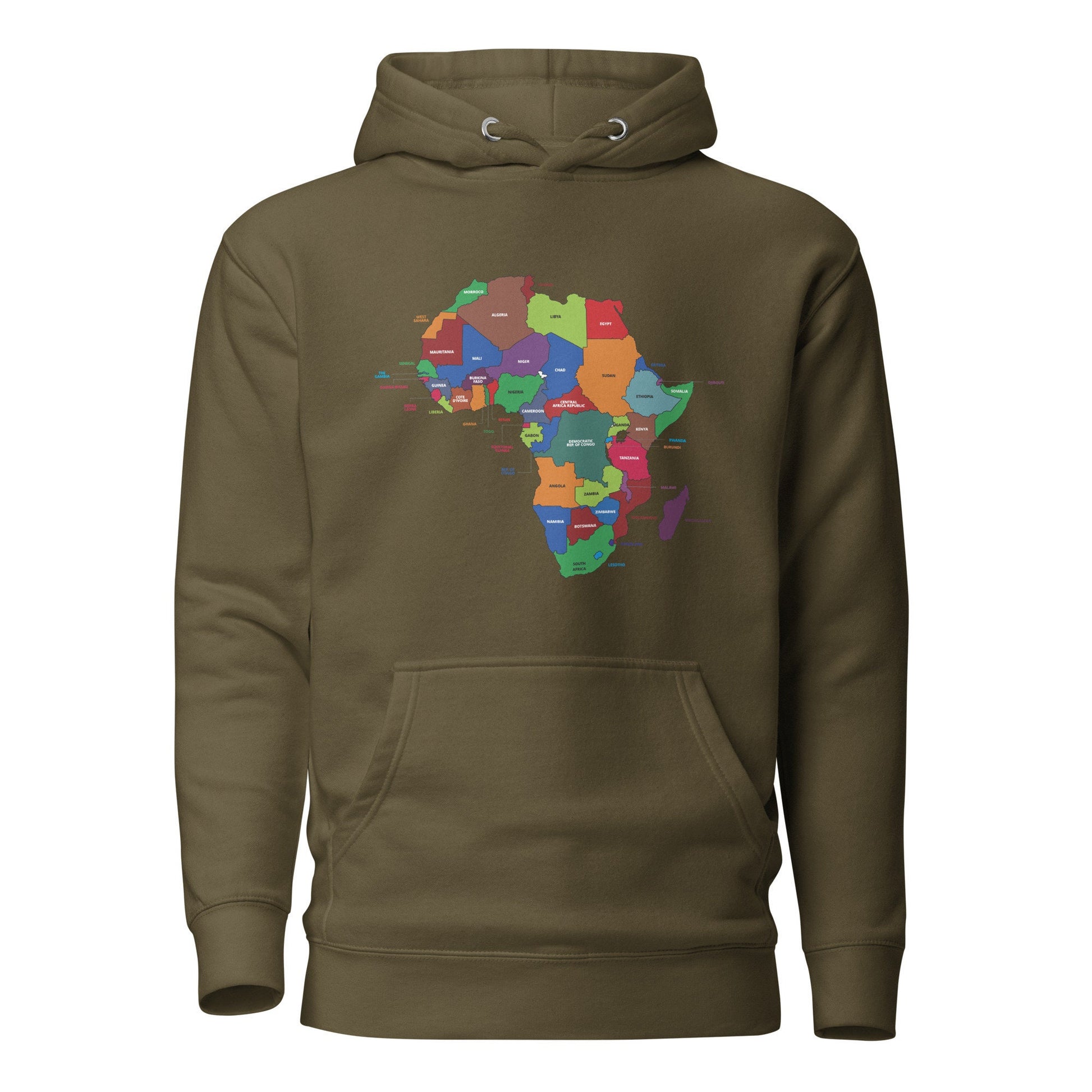 Heavy blend African Countries Unisex Hoodie- African Hoodie