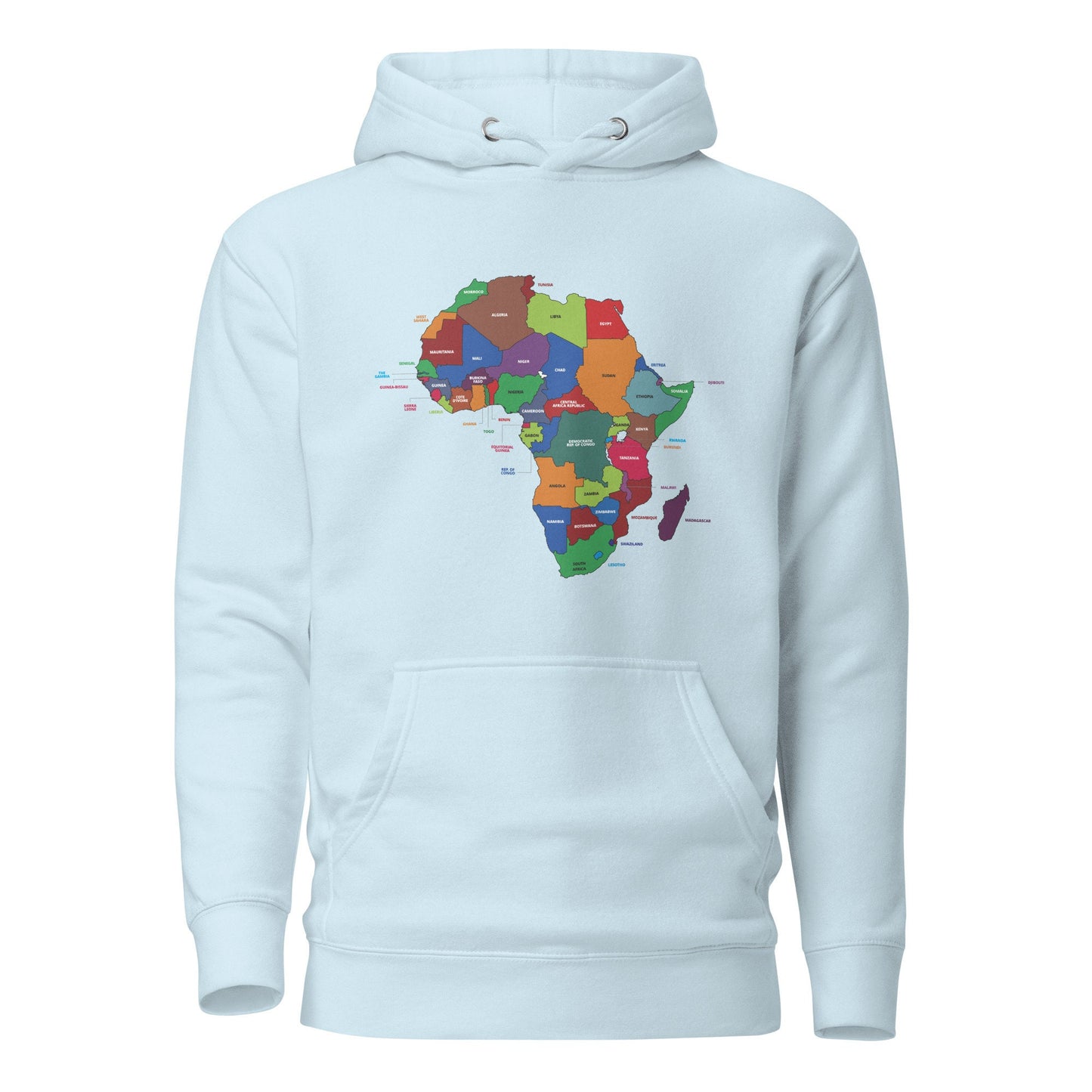 Heavy blend African Countries Unisex Hoodie- African Hoodie