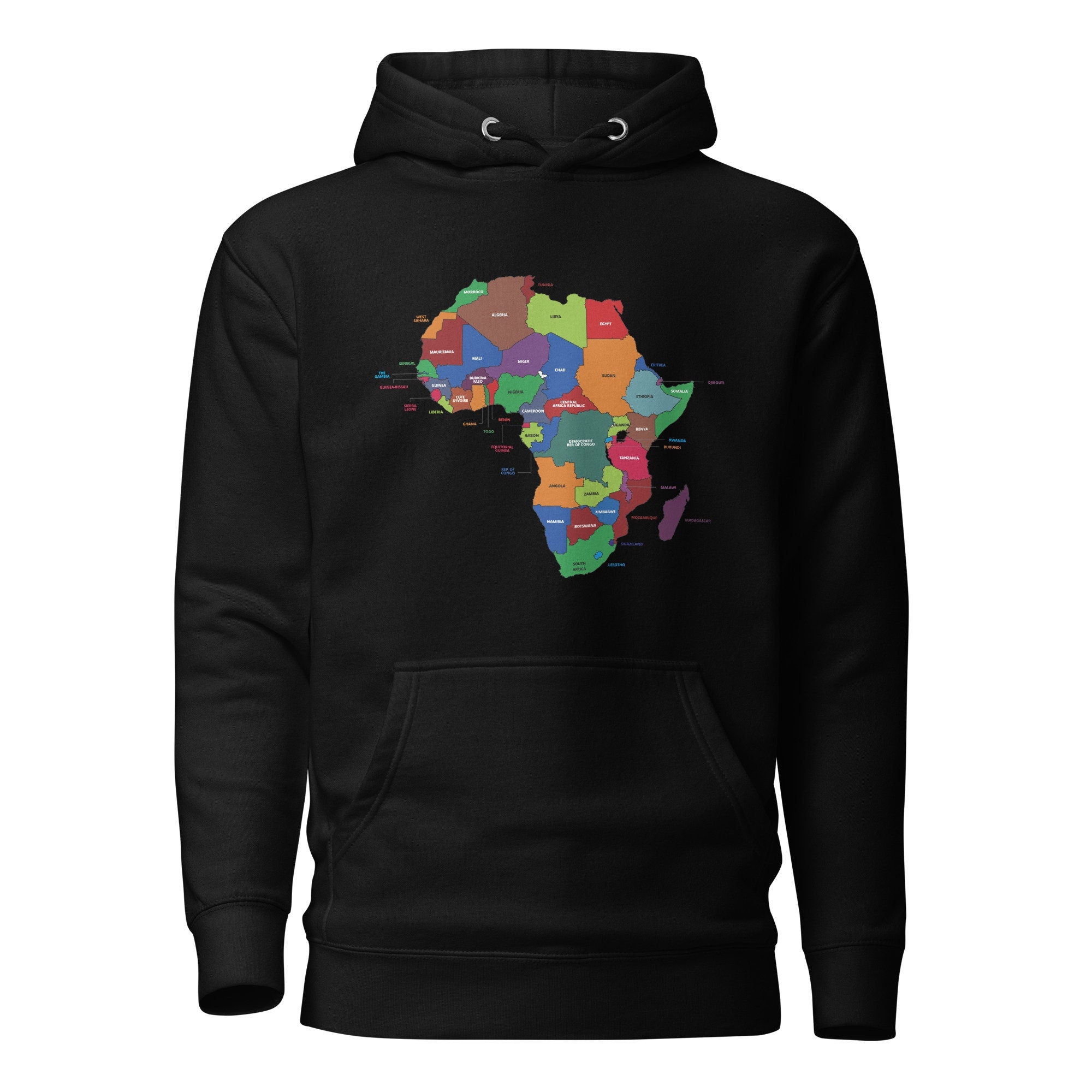 Heavy blend African Countries Unisex Hoodie- African Hoodie