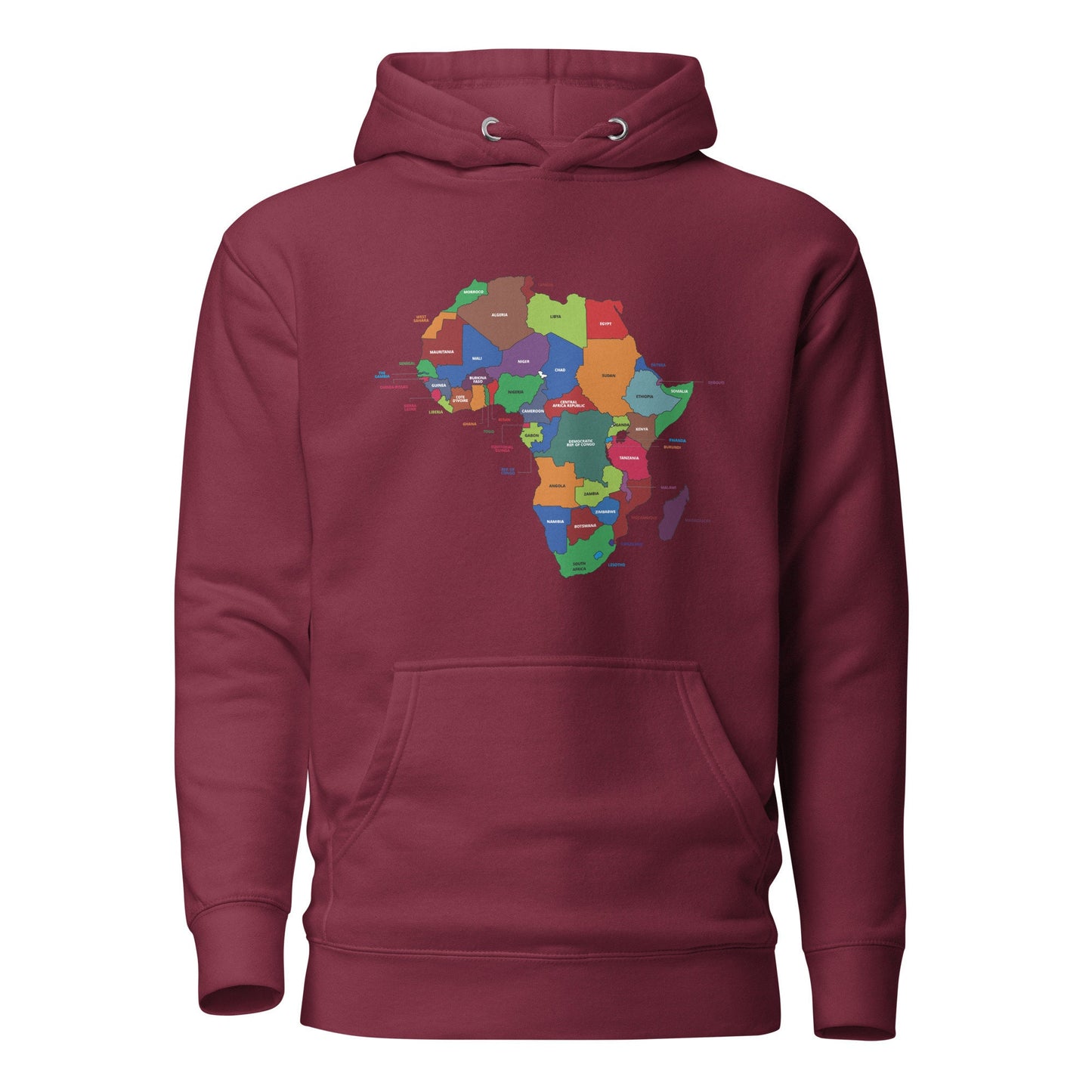 Heavy blend African Countries Unisex Hoodie- African Hoodie