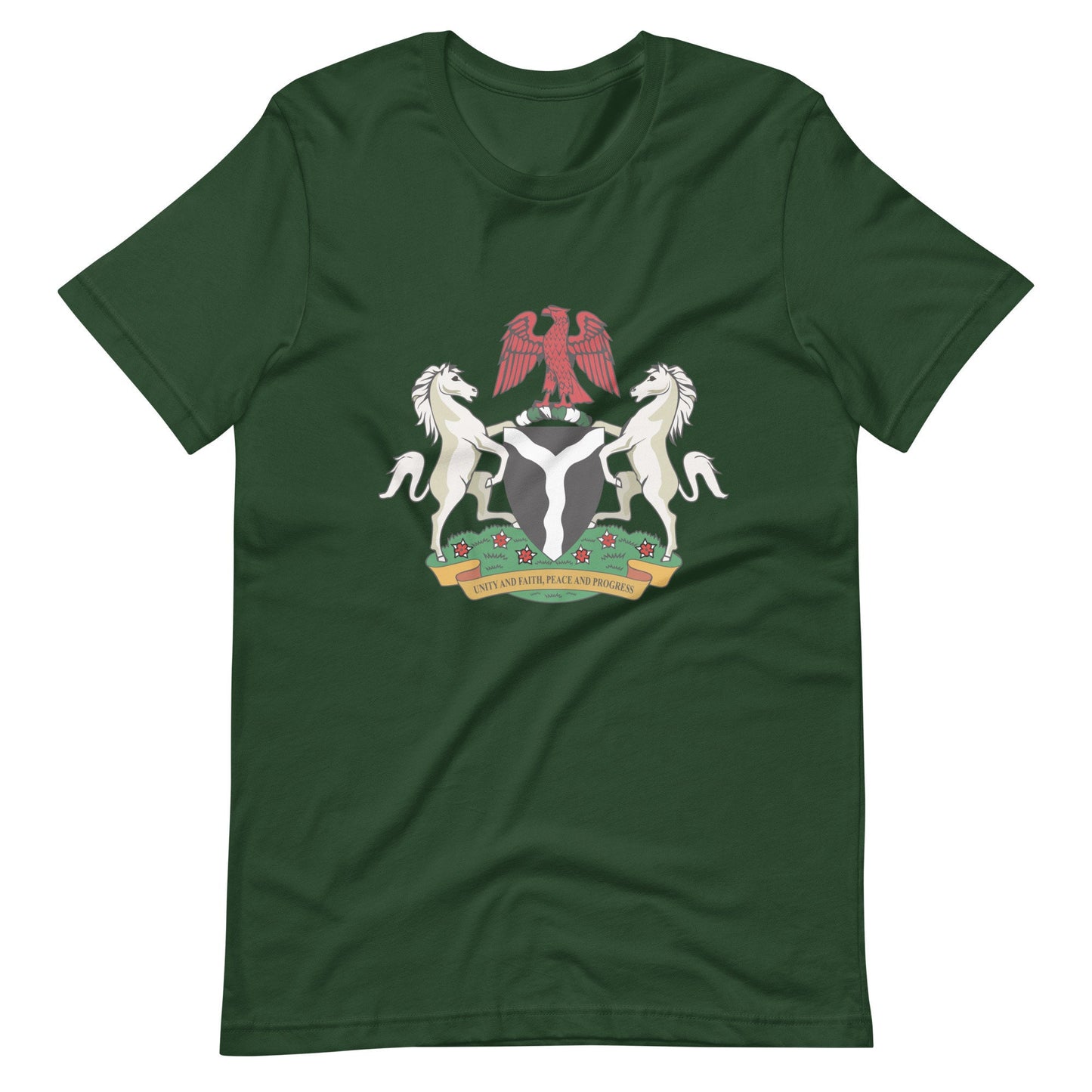 Nigerian Coat of Arms Unisex t-shirt