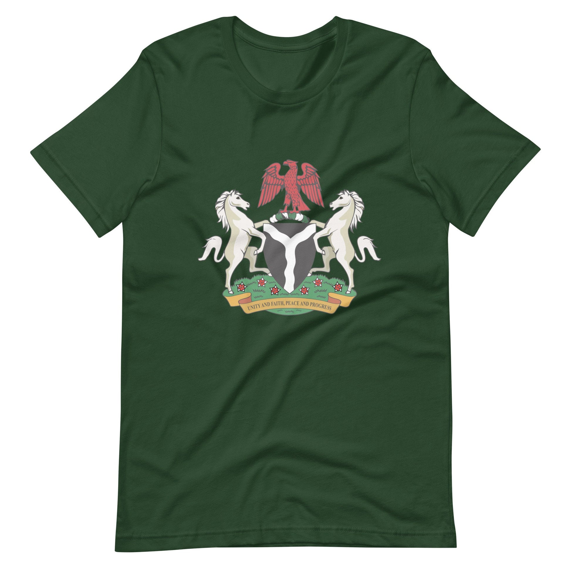 Nigerian Coat of Arms Unisex t-shirt