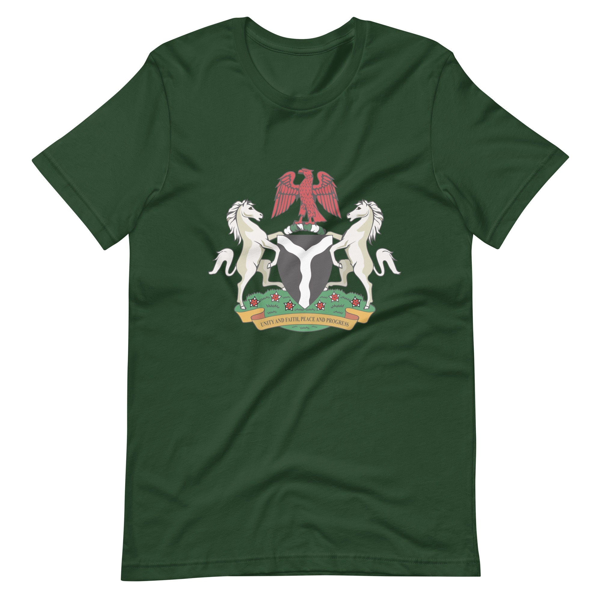 Nigerian Coat of Arms Unisex t-shirt