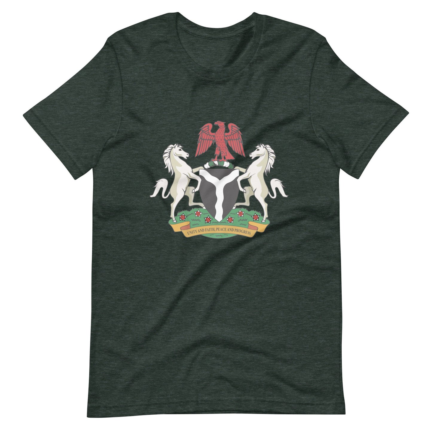 Nigerian Coat of Arms Unisex t-shirt