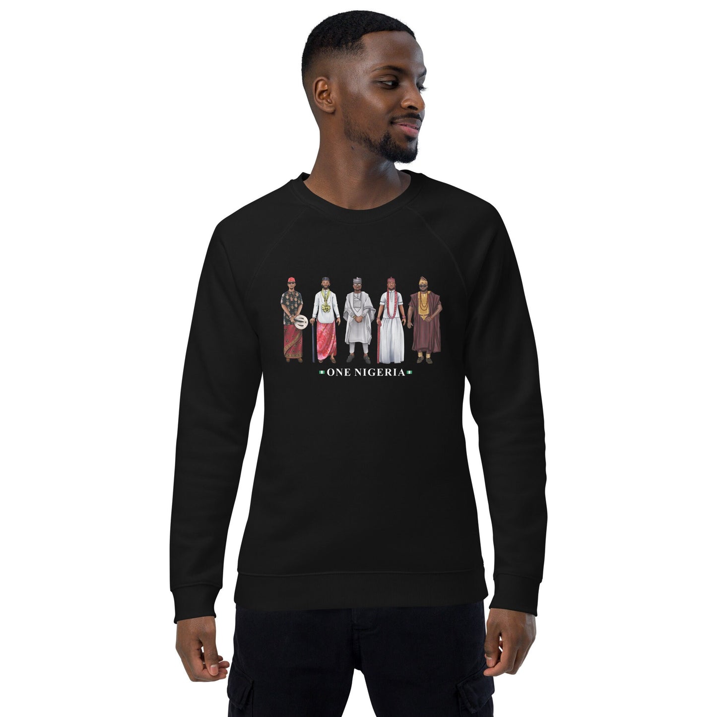 One Nigerian Men sweatshirt (without Tribal Names)