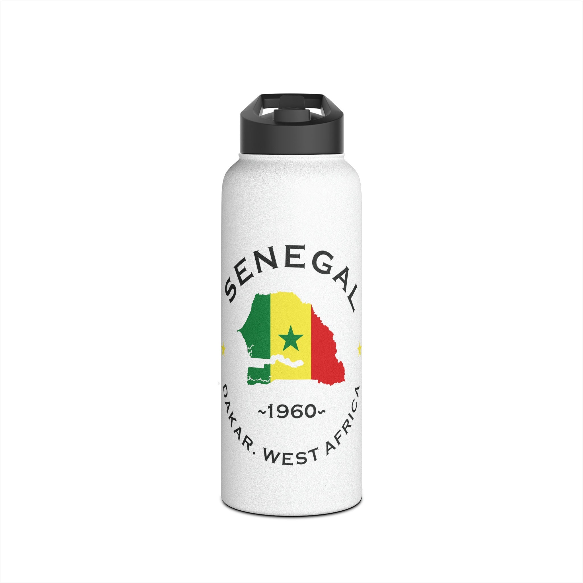 Senegalese Stainless Steel Water Bottle