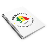 Senegalese Spiral Notebook