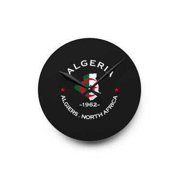 Algeria Acrylic Wall Clock