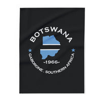 Botswana Premium Fleece blanket